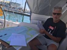 Route plannen in de schaduw, Uisge Beatha, Zeilen, Watersport Route plannen in de schaduw, Uisge Beatha, Zeilen, Watersport