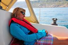 Bootje achterop, Uisge Beatha, Zeilen, Watersport Bootje achterop, Uisge Beatha, Zeilen, Watersport