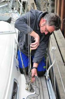 Stellen mast, Uisge Beatha, Zeilen, Watersport Stellen mast, Uisge Beatha, Zeilen, Watersport