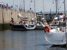 Net los van de sluiswand, Uisge Beatha, Zeilen, Watersport Net los van de sluiswand, Uisge Beatha, Zeilen, Watersport