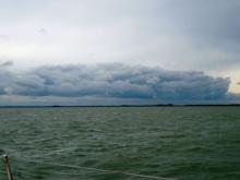 Front op komst, Uisge Beatha, Zeilen, Watersport Front op komst, Uisge Beatha, Zeilen, Watersport