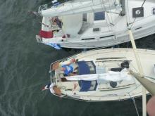 Top view, Uisge Beatha, Zeilen, Watersport Top view, Uisge Beatha, Zeilen, Watersport