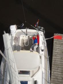 Liggend in de zon, Uisge Beatha, Zeilen, Watersport Liggend in de zon, Uisge Beatha, Zeilen, Watersport