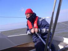 Zonnetje, koud en stevige wind, Uisge Beatha, Zeilen, Watersport Zonnetje, koud en stevige wind, Uisge Beatha, Zeilen, Watersport
